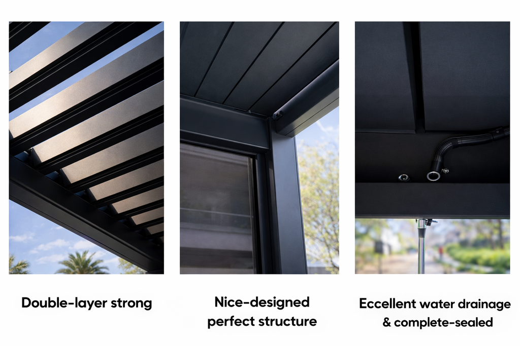 IM18 Premium Heavy-Duty Pergola (Standard Version)