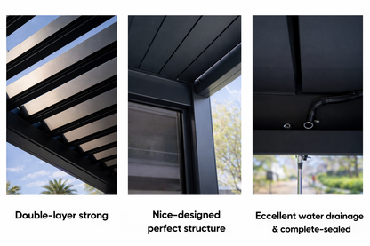 Axis Premium Heavy-Duty Pergola